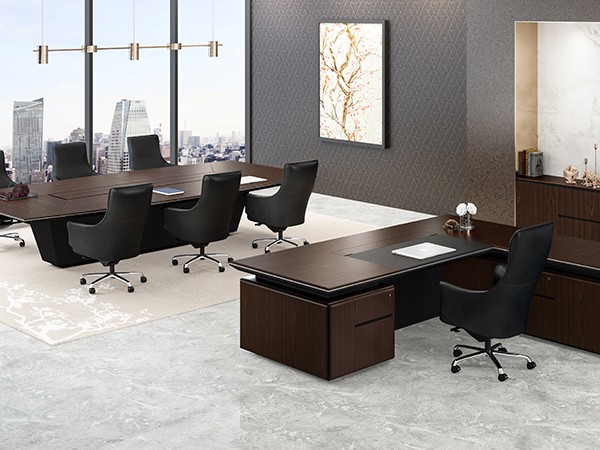 Executive Desk, Conference Table, Rhythm β Executive and Guest Chair