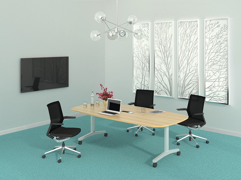 5 - Plaza Chair and Limber Conference Table