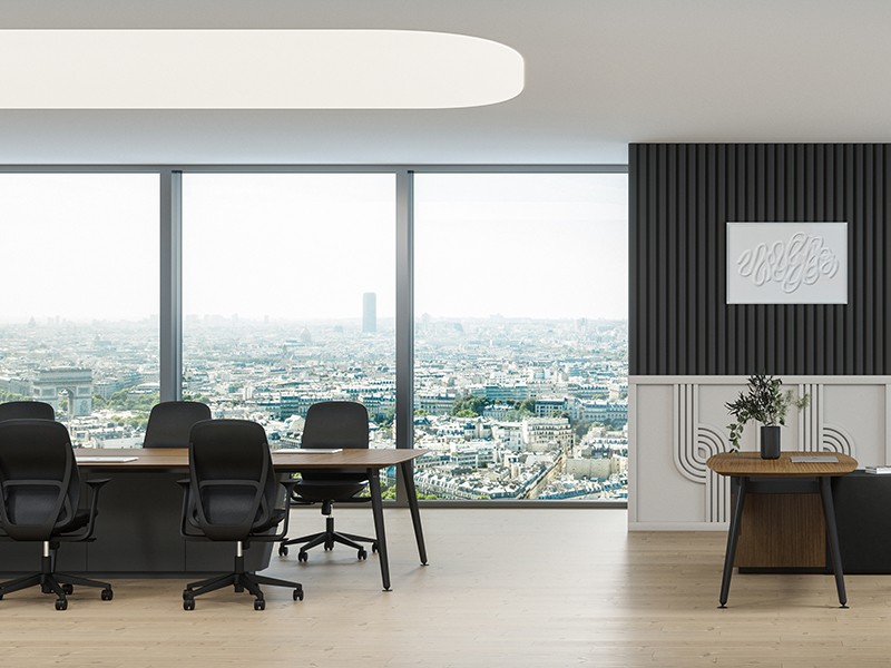 7 - Trus - High Back, Mid Back Cushioned-Leather and Ingage Executive Office